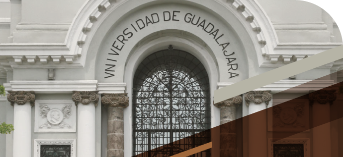 Ventana con inscripción Universidad de Guadalajara (MUSA)