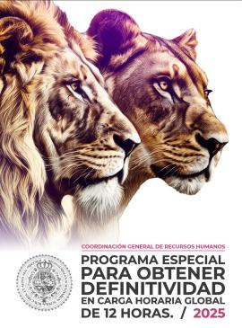 Imgen portada del Programa Especial para Obtener la Definitividad en Carga Horaria Global de 12 Horas 2025